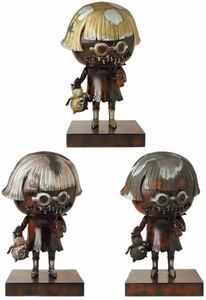 MAMES LONELY GIRL INDUSTRIAL SILVER Ver. BE@RBRICK ベアブリック MEDICOM TOY メディコム・トイ AKASHIC RECORDS 3 from ILLUMINATI