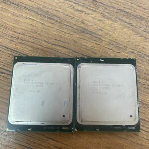 (08)core Xeon E5-2687W 3.10GHz SR0KG 2 piece set 