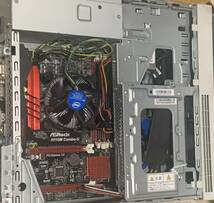 【加工有】NEC Mate用 スリムケース ASRock H110M COMBO-G 300W TFX電源 HDD付 DVDドライブ・使用可のフロントUSB部品等無_画像9