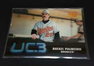 MLB 1996年PINNACLE ラファエル・パルメイロ(オリオールズ)3Dカード！No,110。RAFAEL PALMEIRO
