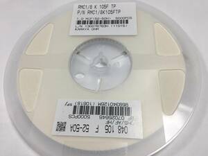 釜屋電機　RMC1/8K105FTP　5000個/巻　角板形チップ抵抗器　3216Mサイズ　1MΩ　0.25W　F品