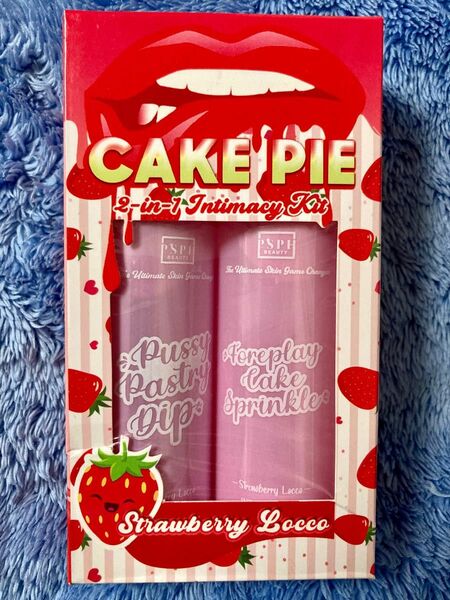Cake Pie 2in1 Intimacy Kit Strawberry Locco
