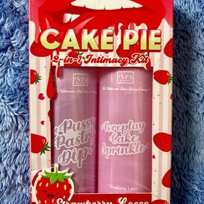 Cake Pie 2in1 Intimacy Kit Strawberry Locco