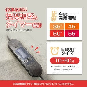 ヒートブランケット 12V 電気毛布 シガーソケット 車中泊 車載毛布 ひざ掛け 防寒 保温 暖房 車内 車載 ブランケット 毛布 車 小 レッドの画像6