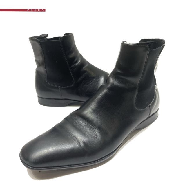 PRADA SPORTS プラダスポーツ スエードレザーロングブーツ#39美品 靴