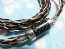 Acoustune IE400 IE500 PRO PENTACONN EAR MOGAMI 2799 八芯 ブレイド編み 3.5mm3極 L字 オヤイデ P-3.5GL (4.4mm5極 可 HS1697ti HS1677SS_画像4