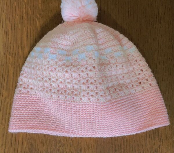ベビー帽子 ニット帽 ハンドメイド どんぐり帽子