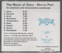 【BRAND X】MORRIS PERT / THE MUSIC OF STARS（輸入盤CD）_画像2