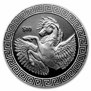 [ written guarantee * capsule with a self-starter ] 2022 year ( new goods )va- Gin various island [ Pegasus ] original silver 1 ounce proof silver coin 