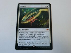 MTG 美品 【Far Out】 （神話レア） アンフィニティ unfinity 英 9枚迄