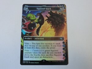 MTG 美品 【Squirrel Stack（2,4,6）（FOIL）】 （アンコモン） アンフィニティ unfinity 英 1枚迄