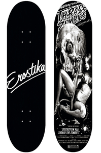 ro gold Jerry bean Rockin'Jelly Bean Skull Skater Devil Girl Skate Deck domestic regular new goods prompt decision skateboard deck skateboard deck 