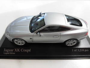 ジャガーXKクーペ　2006　【PMA　1/43　ミニチャンプス　ミニカー】　JAGUAR　XK　Coupe