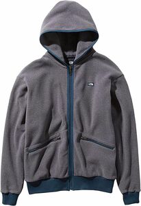 THE NORTH FACE ザノースフェイス フリースジャケット アルマディラフルジップフーディ グレー(灰色) メンズM 新品