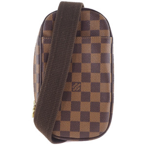 LOUIS VUITTON ルイ・ヴィトン ポシェットガンジュ スペシャルオーダー N48048 CA0094 ダミエキャンバス【H201422900】中古