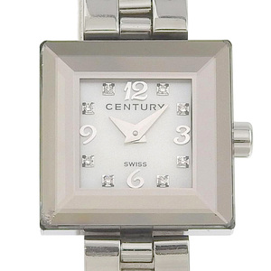 CENTURY Century jo Lee Joker 8P diamond 907.7.F.AB1.11-SA наручные часы кварц женский белый ракушка [56270484] б/у 