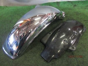 SR400(1JR)カスタム、純正リアフェンダーセット☆割れ変形無し！倹SR500１JN2H6RH01J