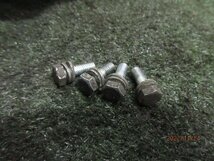 TY125(539-200)＊2純正フロントフェンダー☆ボルト付き！カット加工有り、再生流用等に！倹175GT5080トライアルトレールXT50SR400500DT_画像2