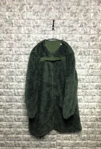  beautiful goods 1960's Sweden army practical use M-59 military field coat boa liner moz jacket 70s green reversible C54