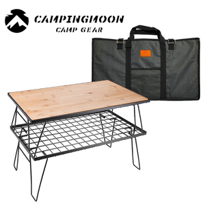 * camping moon *CAMPINGMOON* outdoor field rack full set * black *230B-2TP* start  King field rack *5