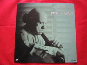 ■レーザーディスク・LD■　Pablo　Casals（パブロ・カザルス）/　鳥の歌　永遠のパブロ・カザルス　/　国内盤LD　