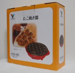  takoyaki pan mountain .YAMAZEN 18 piece roasting owner manual written guarantee new goods unused 