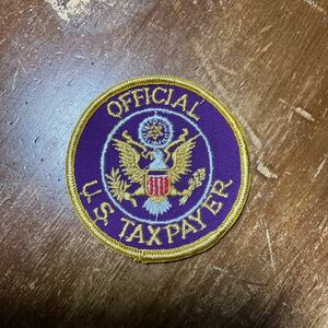 Vintage wappen -U.S. TAXPAYER-