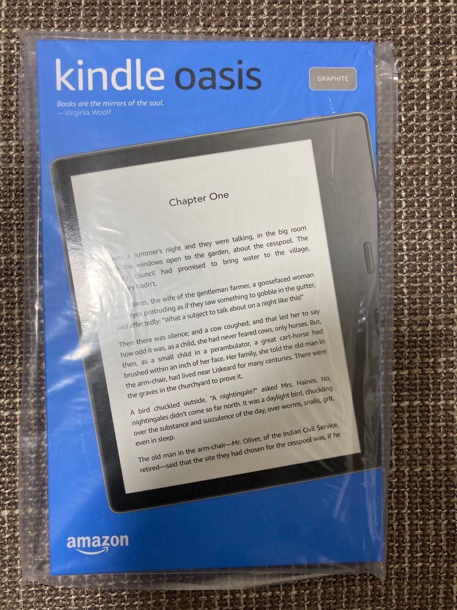 新品・未開封・広告なし】 Amazon Kindle Oasis 色調調節ライト搭載 