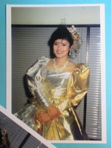 超希少★志穂美悦子１９８３年コンサートカラー写真セット