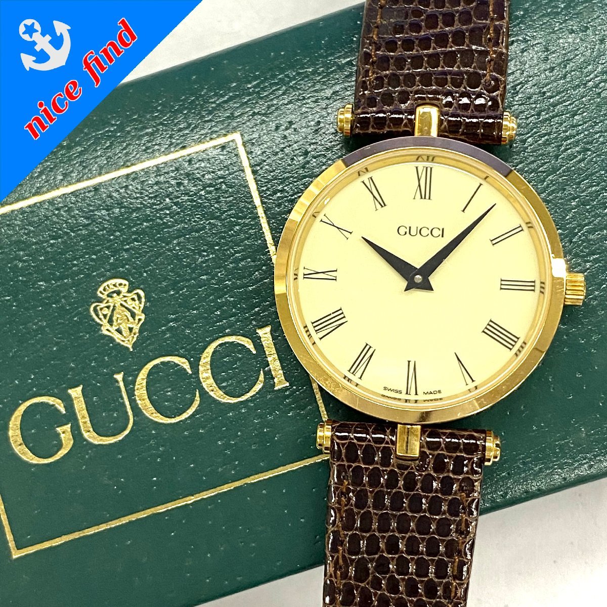 GUCCI シェリーライン 時計の値段と価格推移は?|211件の売買情報を ...