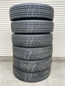 送料無料　DUNLOP SP680 225/80R17.5 123/122L 19年6本セット