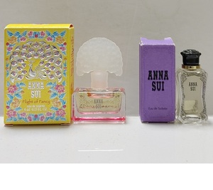 アナスイ ミニ香水 4ml 2点セット★フライトオブファンシー★アナ スイ(ANNASUI ボトル FLIGHT OF FANCY EDT オード トワレ 瓶 ANN ASUI