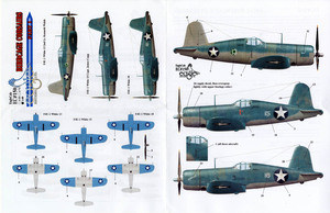 【送料無料：デカール】 Eagle Edition 48 EC150 F4U BIRDCAGE CORSIRS Part1