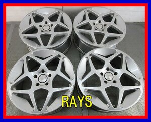 ■中古ホイール■　RAYS ALTE-NOVA VERSUS 18インチ 7.5J +42 5H 114.3 人気ブランド ツライチ レアモデル 入手困難 AW 激安 送料無料 D578