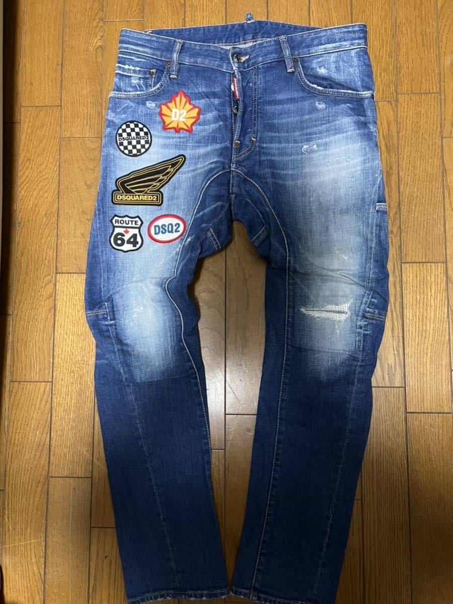 選べる配送時期 定価9.6万 ディースクエアード ワッペンデニム タグ
