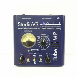 ●レア エーアールティー TUBE MP STUDIO V3 真空管マイクプリアンプ ART ボーカル レコーディング オーディオ 音響機器 機材 S419