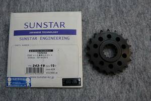 【新品】サンスター SUNSTAR フロント スプロケット 19T 243-19 YZF-R6　2006-2022