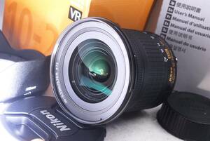 ★新品級！★Nikonニコン AF-P DX 10-20mm F4.5-5.6G VR★保証♪C046