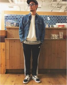 adidas ジャージ　パンツ　XO