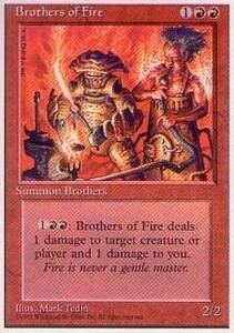 010320-002 4E/4ED 火の兄弟/Brothers of Fire 英2枚