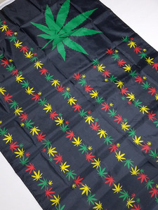 Art hand Auction Immediate decision, brand new, unused, shipping included! Rasta color flag, tapestry, marijuana, ganja, reggae goods / YW1919, Handmade items, interior, miscellaneous goods, panel, Tapestry