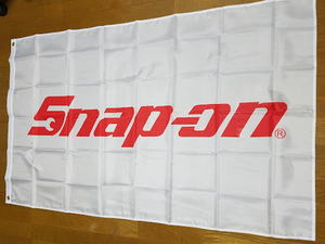 即決新品未使用送料込! Snap-On 特大 スナップオン タペストリー フラッグ 旗 / YW1888