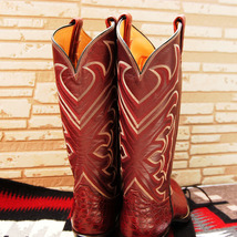 Tony Lama Western Boot ★ トニーラマ ウエスタン ブーツ クロコダイル ワニ 乗馬 カウボーイ ルケーシー ロングブーツ ビンテージ_画像4