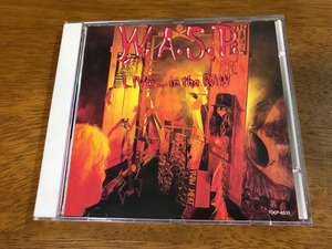 R3/CD W.A.S.P. LIVE… IN THE RAW 国内盤 TOCP-6533 ライブ・ベスト ライヴ・ベスト