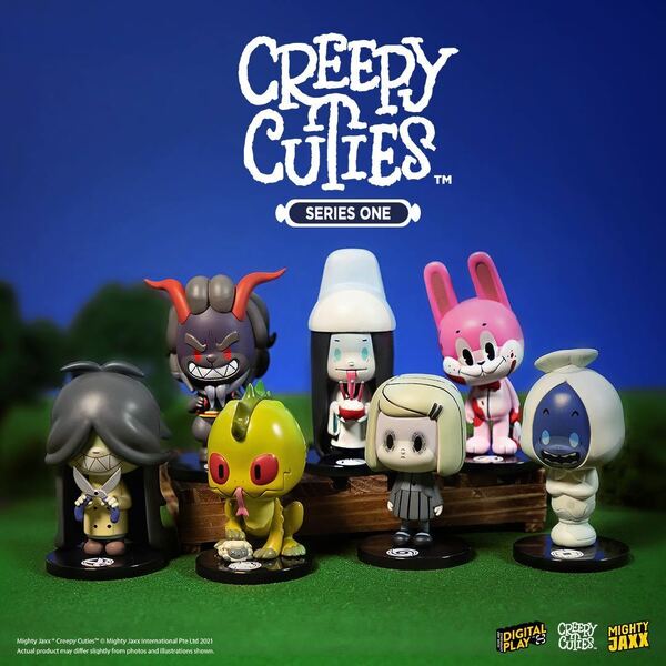 『Creepy Cuties』クリーピーキューティ　MIGHTY JAXX ブラインドボックス　6個入り　1ボックス　フィギュア　未開封　送料込み　正規品