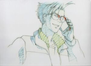 BANANA FISH　バナナフィッシュ　ショーター・ウォン　A4クリアファイル　1枚　中古