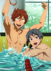 Free！　似鳥 愛一郎＆御子柴桃太郎　A4クリアファイル　1枚　中古