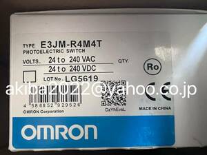新品★ OMRONオムロン 光電センサー E3JM-R4M4T 　保証付き