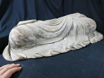 A　弘法大師脚部　鎌倉時代　墨書あり　木彫　仏教　寺院　文化財_画像3