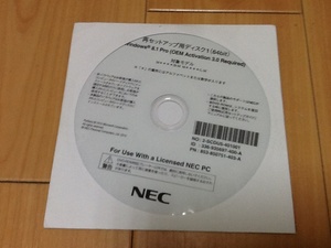 MK32R/B-M MK28E/B-M…M＊＊＊＊/B-M M＊＊＊＊/L-M M＊＊＊＊/G-M 用リカバリDVD @未使用3枚組@ Windows8.1 Pro 64-bit版